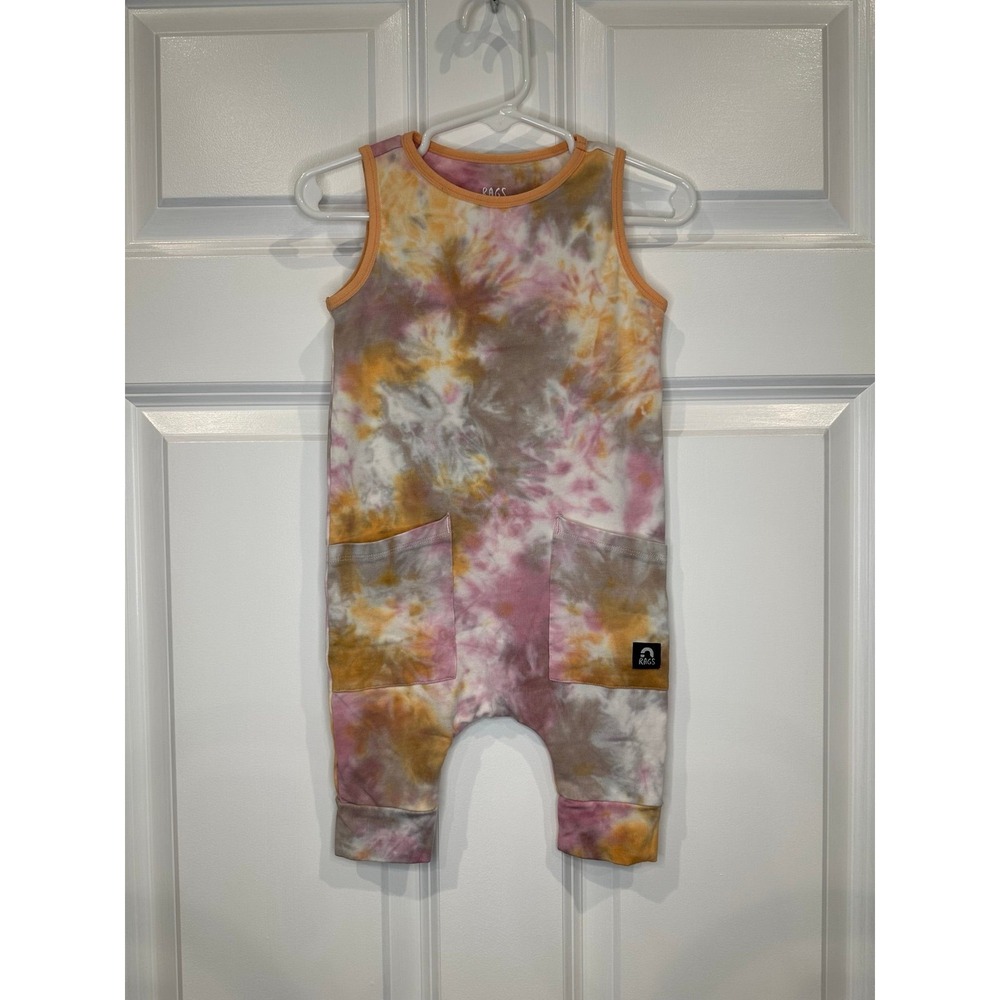 Rags Tye Dye Tank Romper Size 12-18 Months
